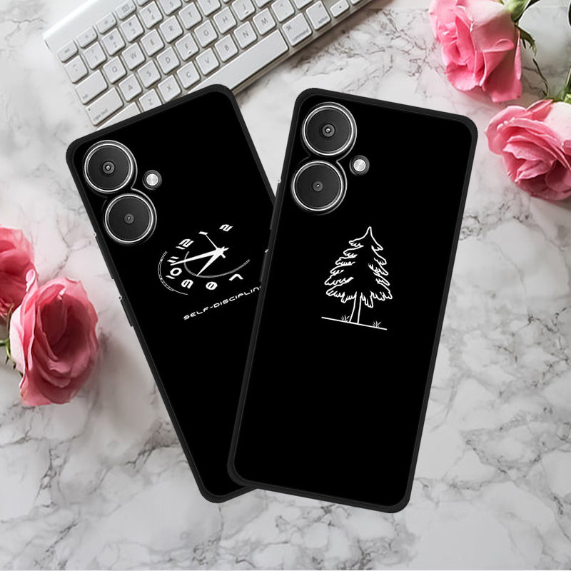 For Xiaomi Redmi 13C 5G / Redmi 13R 5G Case TPU Linear Pattern Printing Back Phone Cover For Xiaomi Redmi 13C 5G / Redmi 13R 5G Case TPU Linear Pattern Printing Back Phone Cover